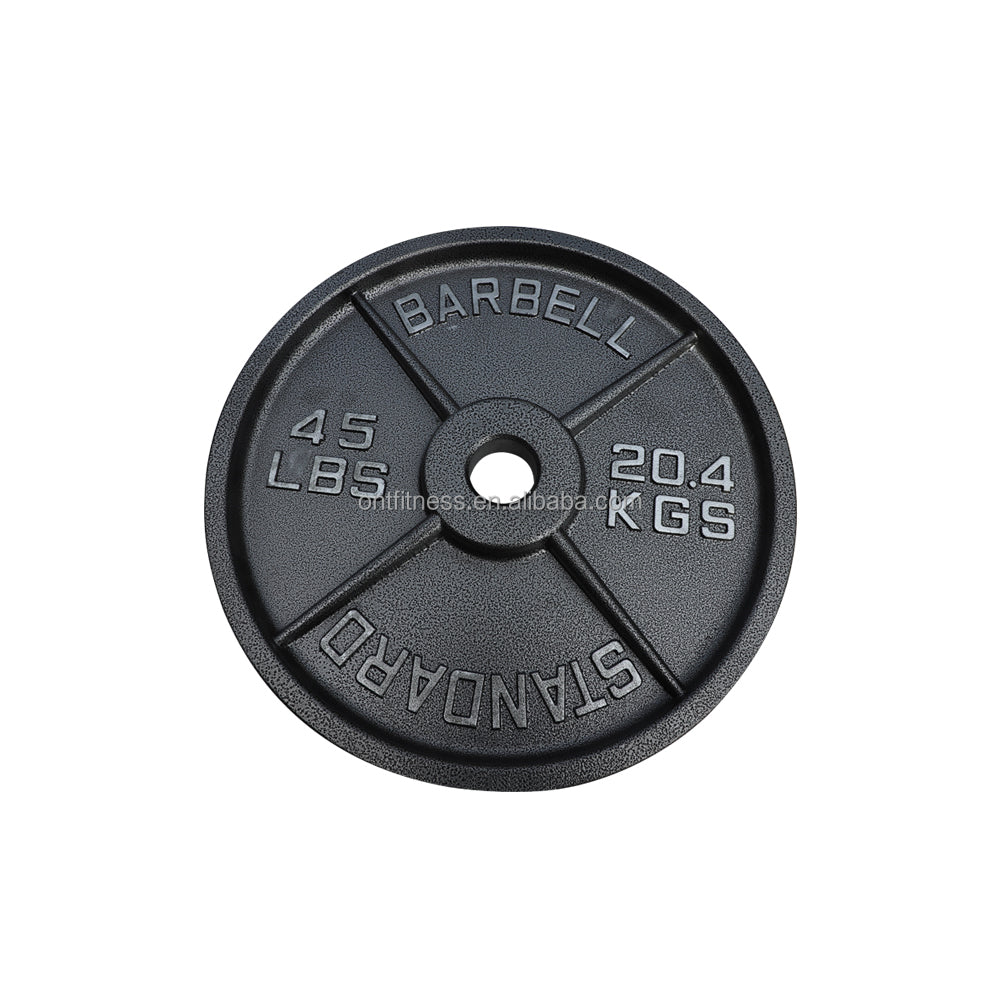 2 Inch 5kg 45lb Cast Iron Weight Plates