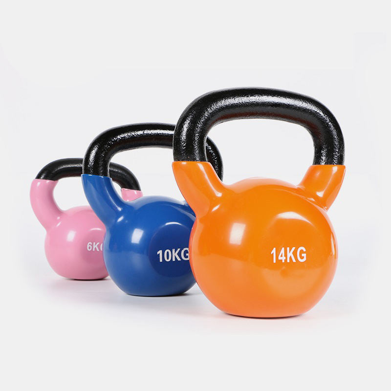 Colorful Vinyl Dumbbell Kettlebell