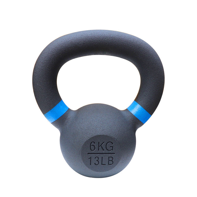 24kg Powder Coated Cast Iron Kettlebell