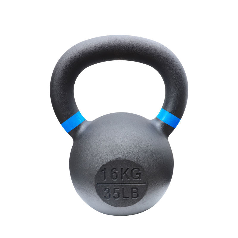 24kg Powder Coated Cast Iron Kettlebell