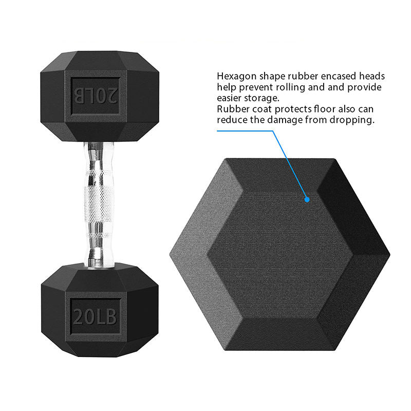 Hexagon Dumbbell Set