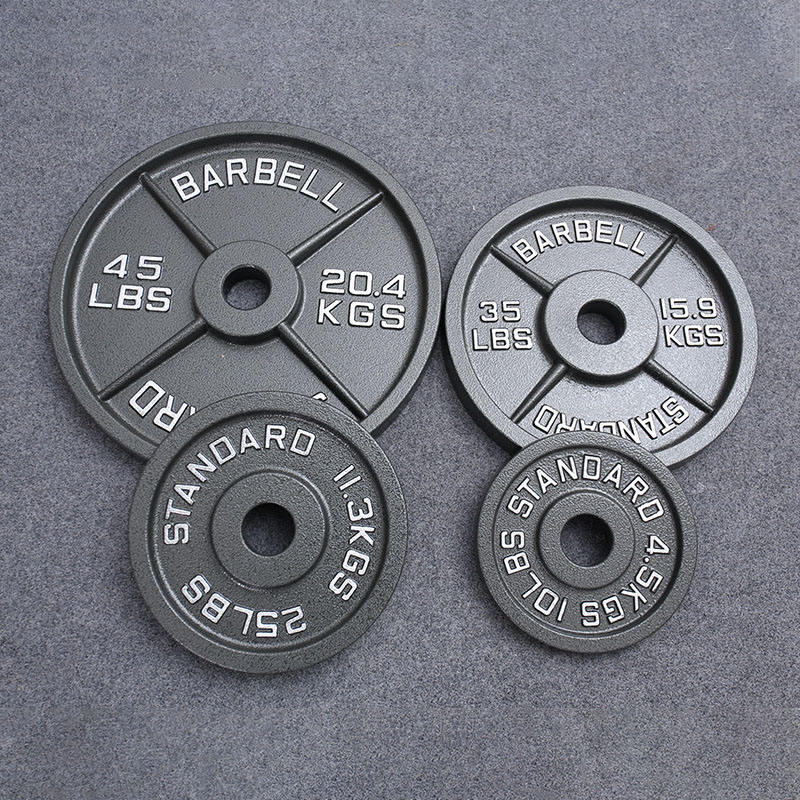 2 Inch 5kg 45lb Cast Iron Weight Plates
